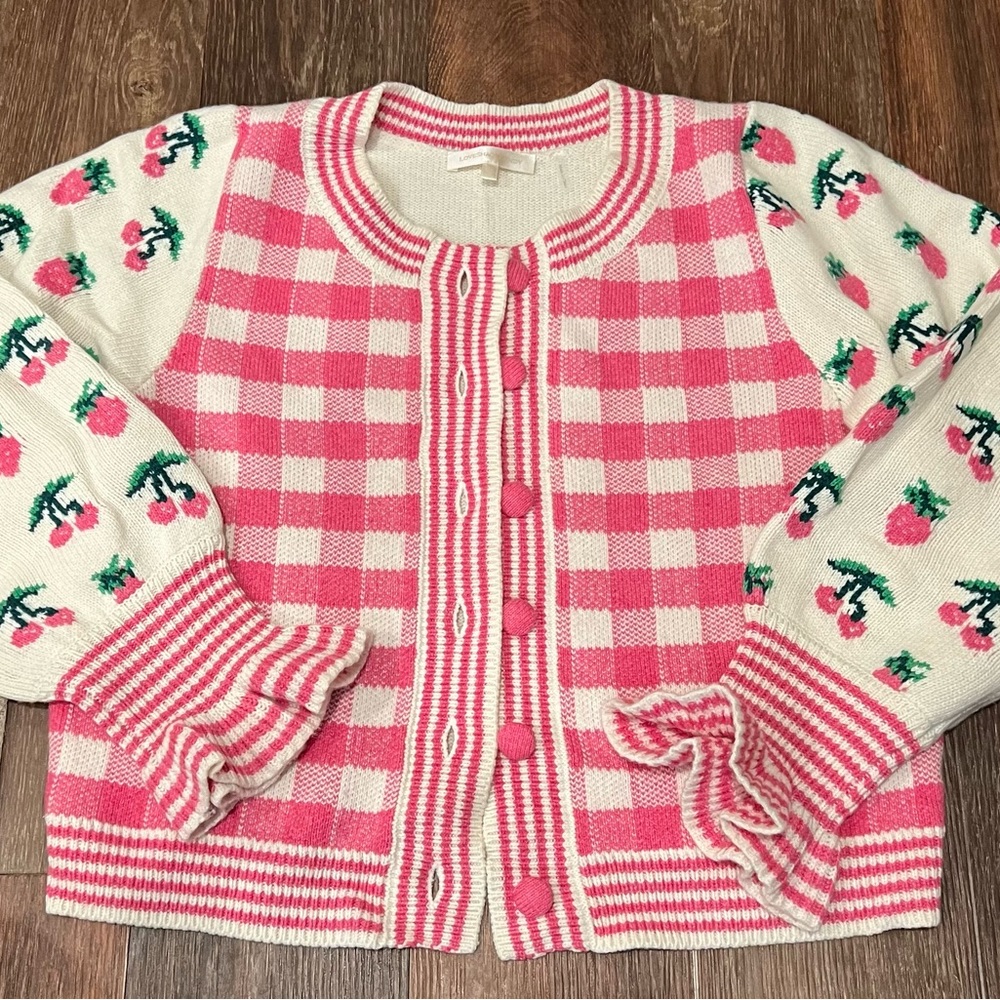 Loveshack fancy Keoni sweater small